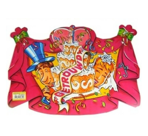 PartyXplosion Deur schilt Getrouwd