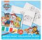 Waterverf Kleurblok Paw Patrol "Blauw"