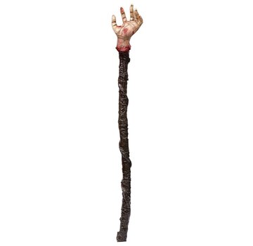 Ghoulish productions Staff -  Zombie Hand 117 cm