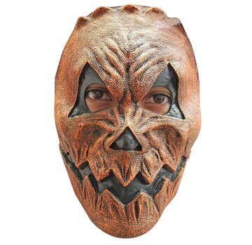 Ghoulish productions Masker Burlap Pompoen voor volwassenen