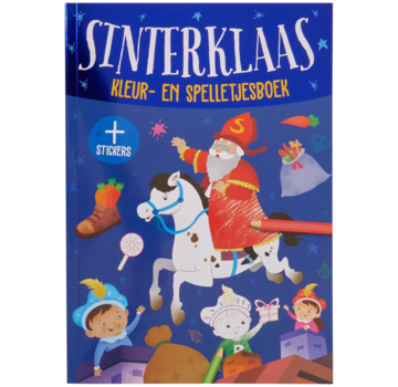 Wins-Holland B.V. Kleur- en Spelletjesboek Sinterklaas