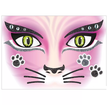 Herma Face art sticker kat