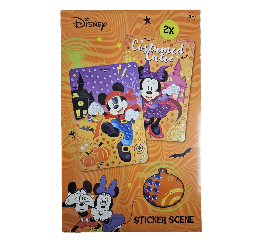 Diamond painting Halloween "Mickey & Minnie"