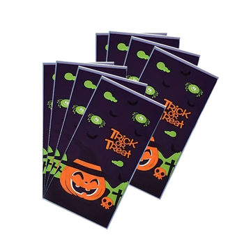 Joni's Halloween Shop Snoepzakjes Halloween “Trick or treat pompoen” 50 stuks