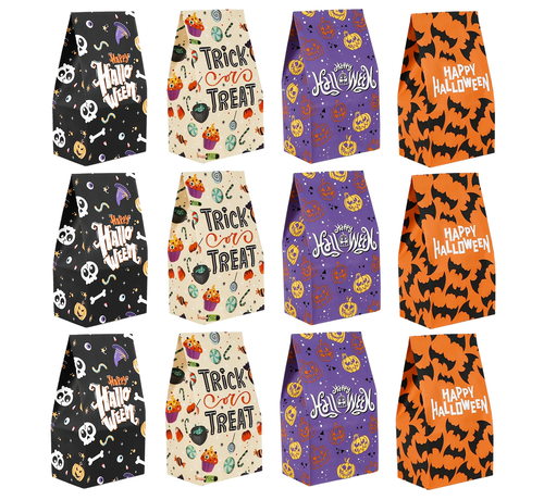 Joni's Winkel Papieren Snoepzakjes Halloween 12 stuks