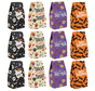 Papieren Snoepzakjes Halloween 12 stuks