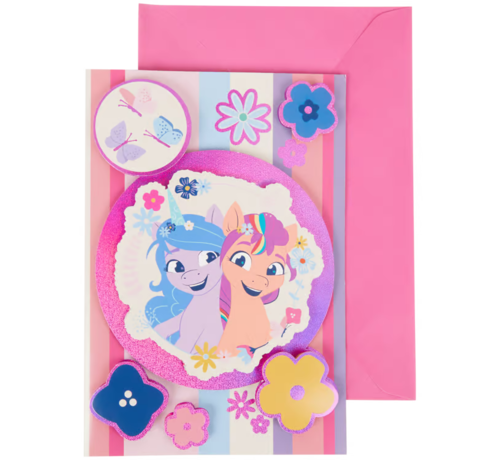 Disney Verjaardags kaart  My Little Pony