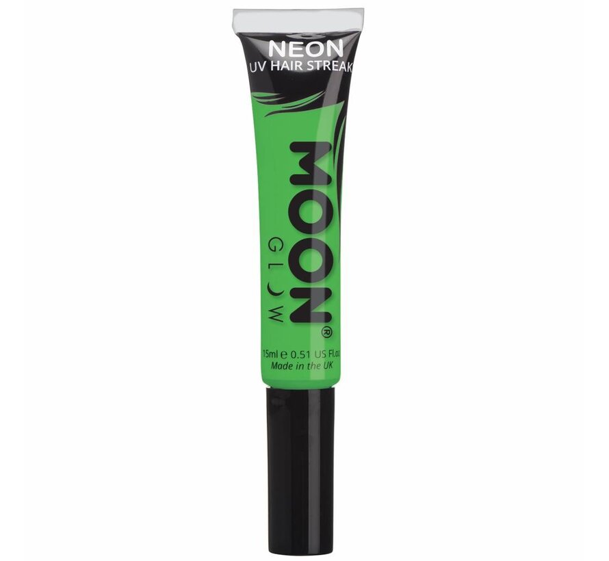 Moon-Glow Neon hair streaks