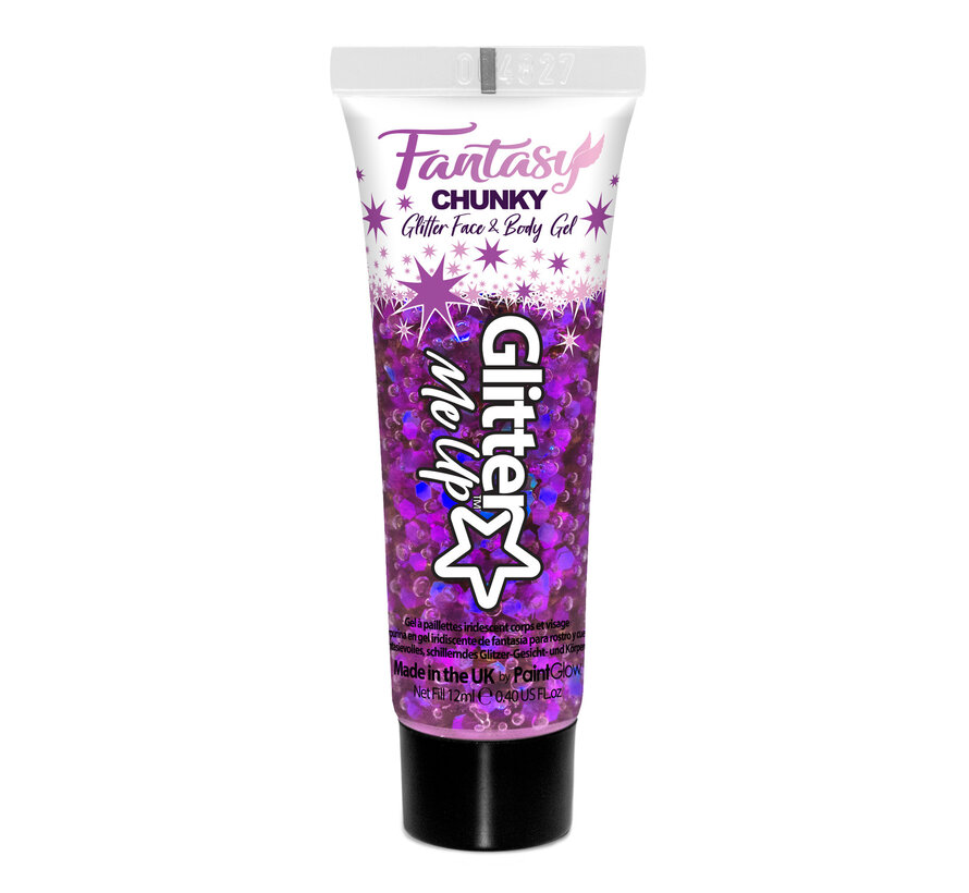 PainGlow Fantasy Iridescent Chunky Glitter Gel 12ml