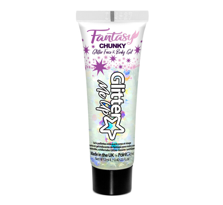 PainGlow Fantasy Iridescent Chunky Glitter Gel 12ml