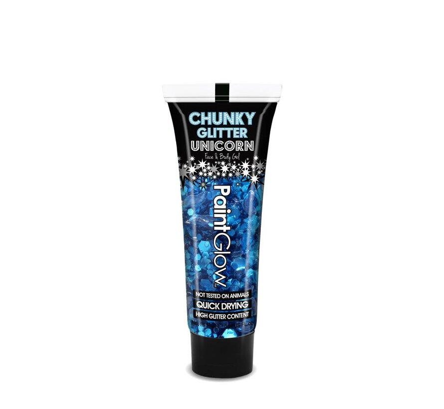 PaintGlow Unicorn Chunky Glitter Gel