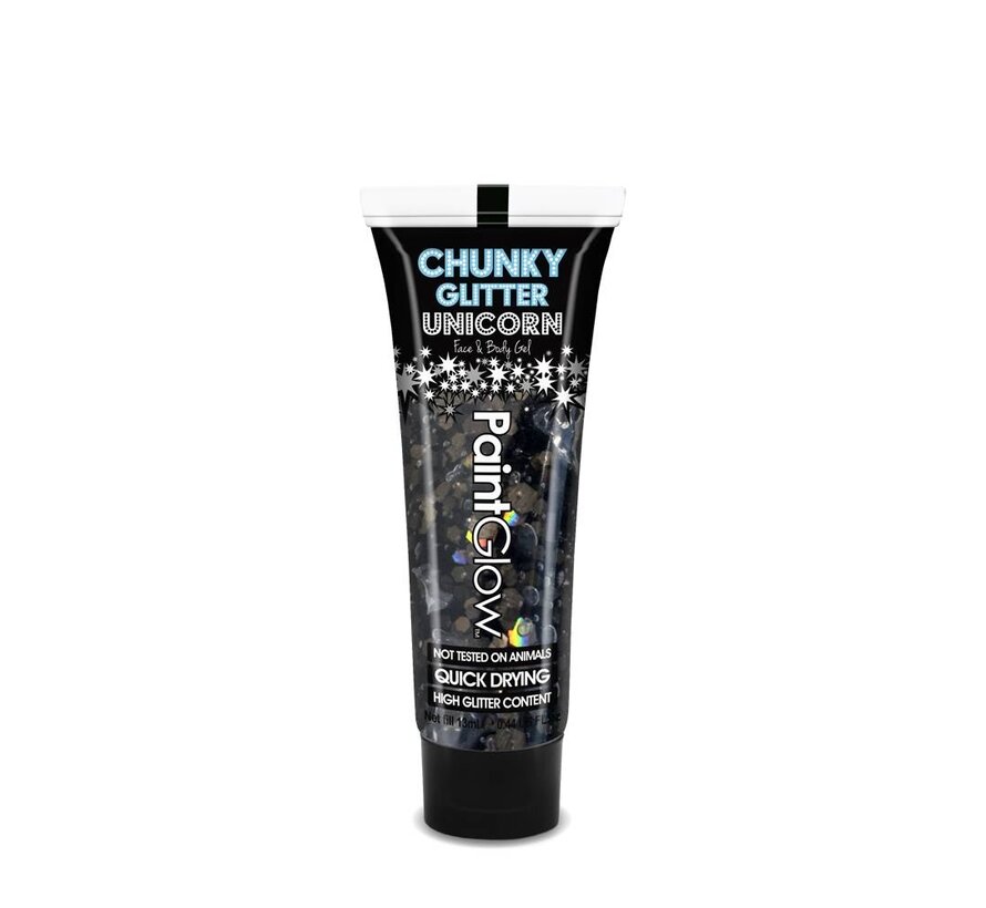 PaintGlow Unicorn Chunky Glitter Gel