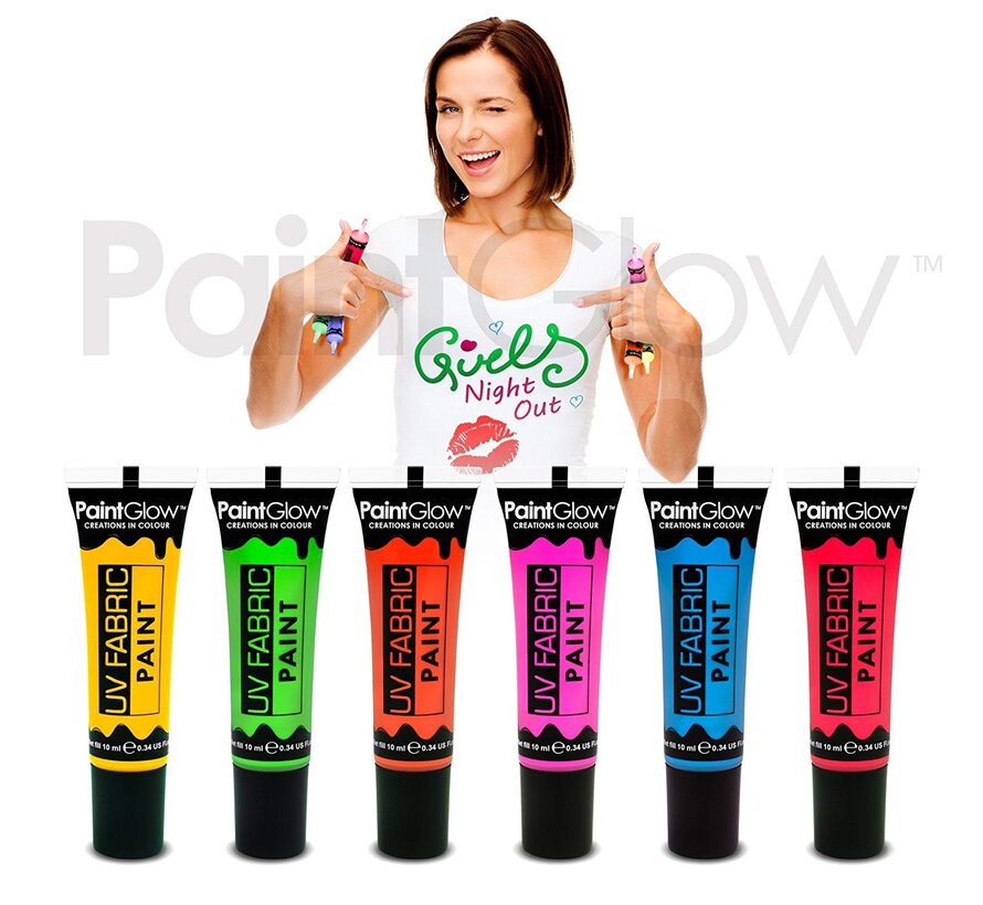 PaintGlow NEON Fabric paint ( Textiel verf )