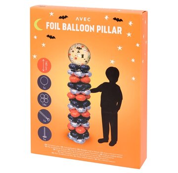 Avec Halloween folieballon pilaar