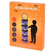 Avec Halloween folieballon pilaar "Spin"