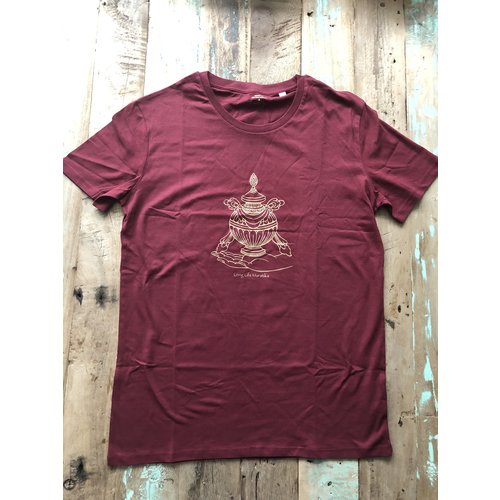 Maratika Foundation - Support Monastery in Nepal Men's t-shirt Burgundy