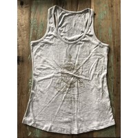 Women's tank top light grey