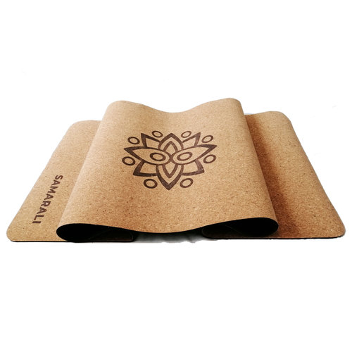 Samarali - Yoga- en Lifestyle Classic Cork Yoga Mat Samarali - Yoga- en Lifestyle Classic Cork Yoga Mat