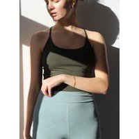 Strap Top Nadi Dark Olive