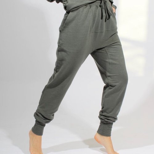 Yogamii - Duurzame Yoga Kleding Mudra Pants Petrol Grey