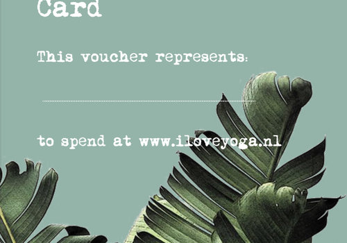 Iloveyoga Gift Card