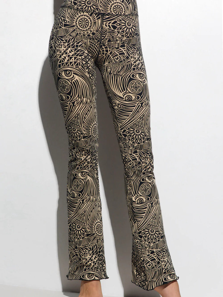 Black Velvet Flare Trousers  Beatrice von Tresckow Designs