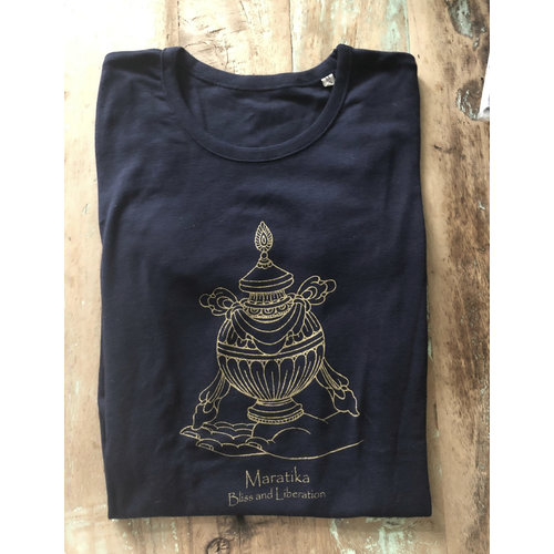 Maratika Foundation - Support Monastery in Nepal Women's t-shirt Navy