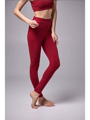 High Waist Legging Red - I love yoga