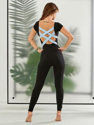 Samarali -  Yoga- en Lifestyle Jumpsuit Laguna Zwart