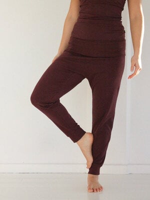 Yogamii - Duurzame Yoga Kleding Prana Pants Plum