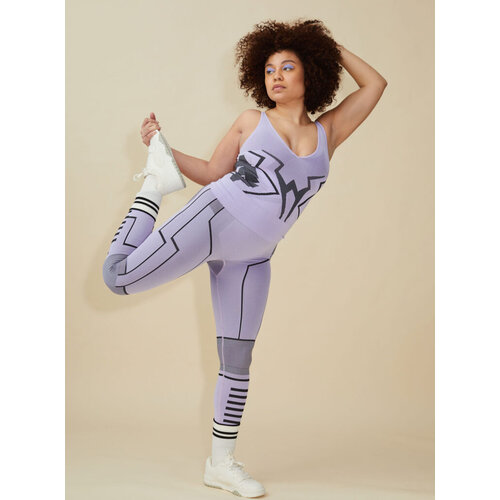 Studio Nanette Lindeman - Duurzame Yoga- en Sport Kleding Uplifting Sculptured Legging Lilac Sky