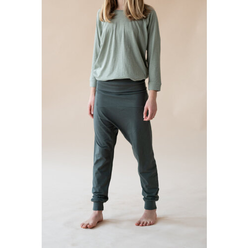 Yogamii - Duurzame Yoga Kleding Mukha Blouse Dusty Green