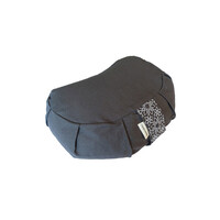 Meditatie Kussen Halve Maan Grijs