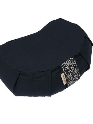 Samarali -  Yoga- en Lifestyle Meditatie Kussen Halve Maan Navy Blue