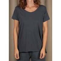 Yama Tee Petrol Grey