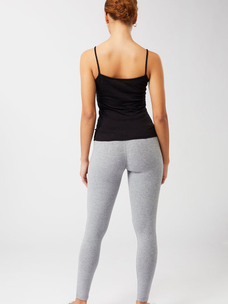 Mandala - Luxe en Organische Yoga Kleding Hoge Taille Legging Best Loved  Melange Grey