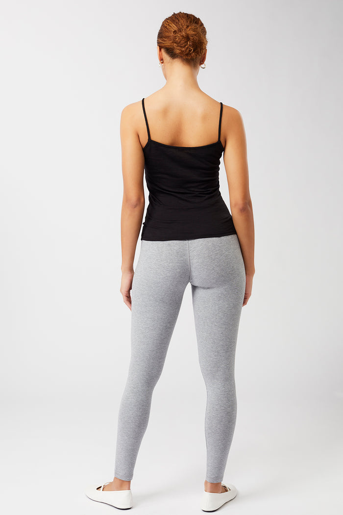 Soft Lounge ribbed knit relaxed legging