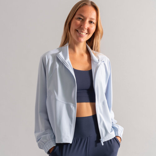 Spica - Yoga en Sportkleding All-Day Windproof Jacket Light Blue