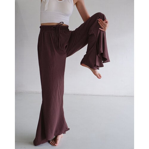 Inti Yoga Studio - Yoga en Lounge Kleding Sukha Broek Maroon