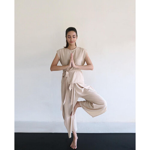 Inti Yoga Studio - Yoga en Lounge Kleding Sage Broek Nude