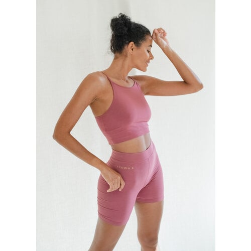 Studio K Yogawear- Yoga en Lounge Kleding Ester Bamboo Bra Bamboo Deco Rose