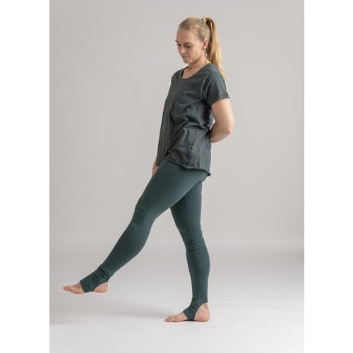 Yogamii - Duurzame Yoga Kleding Yama Tee Petrol Grey