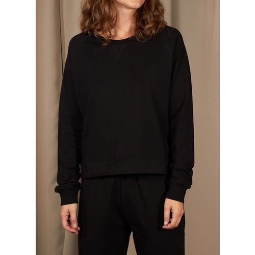 Yogamii - Duurzame Yoga Kleding Asha Sweatshirt Zwart Yogamii - Duurzame Yoga Kleding Asha Sweatshirt Zwart