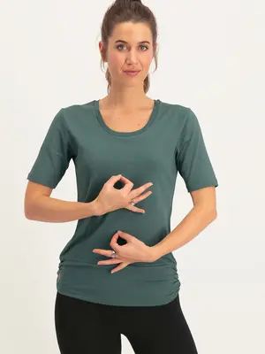 Yoga shirt lang new arrivals