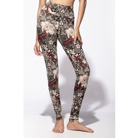 Hoge Taille Legging Nagomi Cream Black