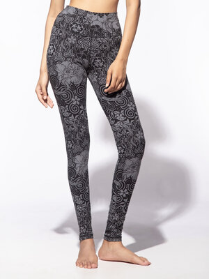 Funky Simplicity - Duurzame Yoga Kleding High Waist Legging Nagomi Grey Black