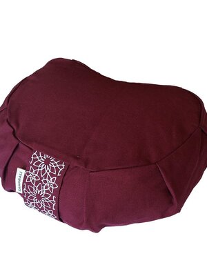 Samarali -  Yoga- en Lifestyle Meditatie Kussen Halve Maan Red