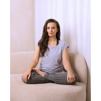 Asana Yoga Tee Lilac