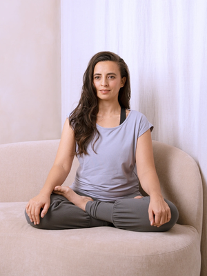 Urban Goddess - Duurzame Yoga- Pilates en Active Kleding Asana Yoga Tee Lilac