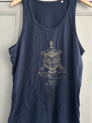 Maratika Foundation - Support Monastery in Nepal Men's tank Navy